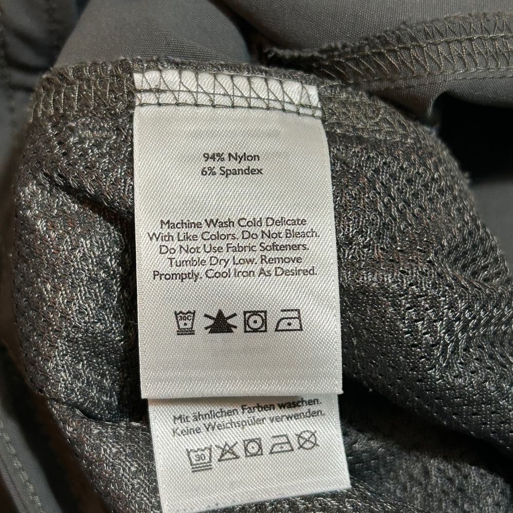 Eddie Bauer Pants 24W Dark Gray First Ascent Guide Hiking Stretch Outdoor - Picture 10 of 11